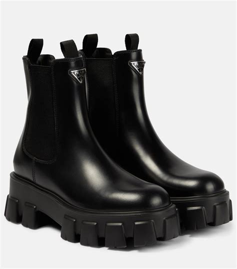 prada monolith shoes dupe|prada chelsea monolith boots.